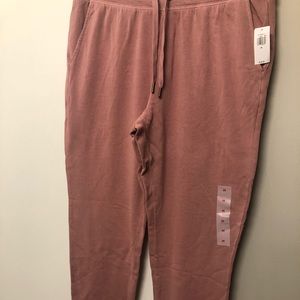 Pink women’s joggers